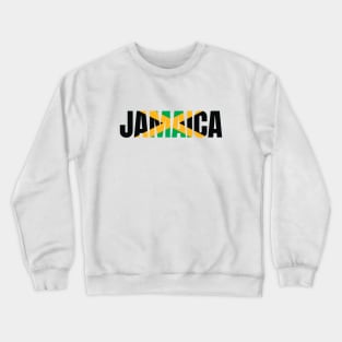 Jamaica Flag Tee: Show Your Love for Jamaica! Crewneck Sweatshirt